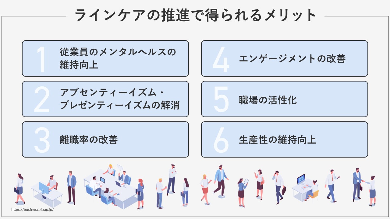 ラインケア メリット