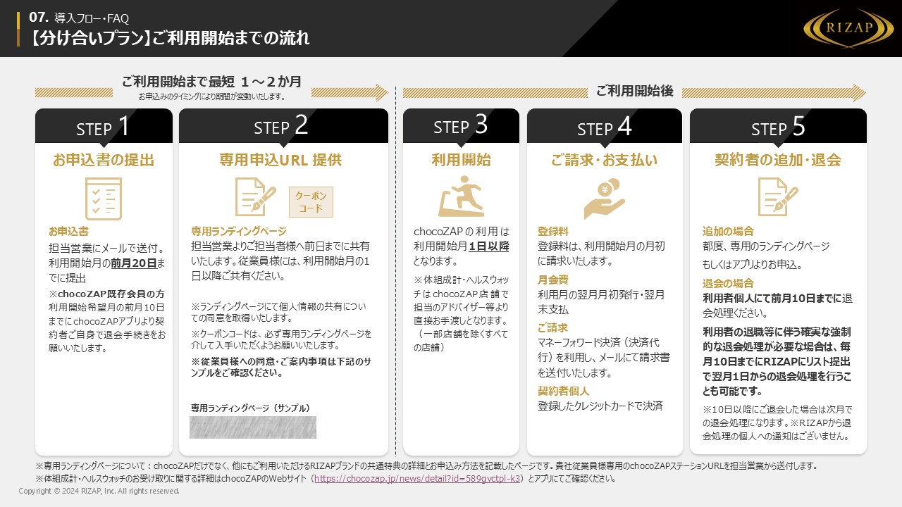 チョコザップ 法人プラン