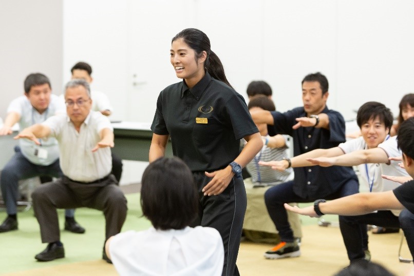 RIZAPウェルネスプログラムの様子